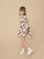 Huxbaby Bow Penguin Long Sleeve Swirl Dress