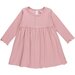 Huxbaby Dusty Rose Rib Dress