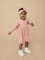 Huxbaby Dusty Rose Rib Dress