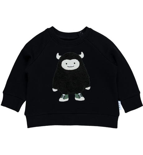 Huxbaby Furry Monster Sweatshirt
