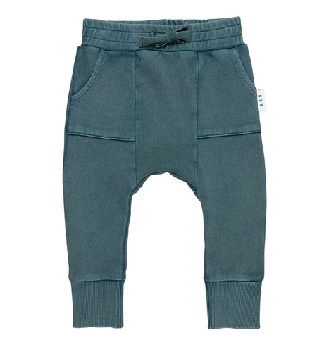 Huxbaby Spruce Pocket Drop Crotch Pant