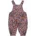 Huxbaby Leopard Overalls