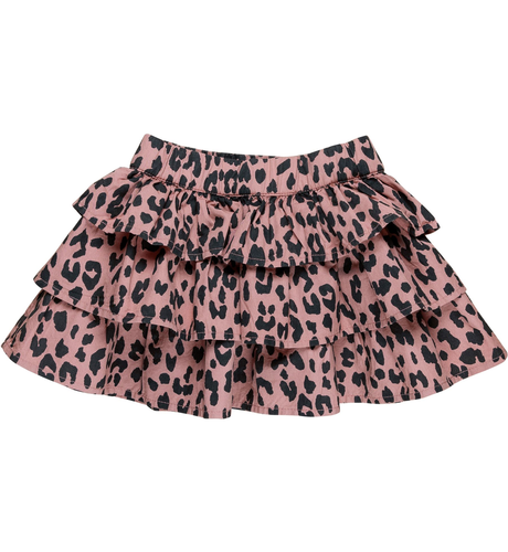 Huxbaby Leopard Frill Skirt