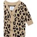 Huxbaby Honeycomb Leopard Knit Cardi