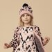 Huxbaby Dusty Rose Leopard Knit Beanie