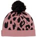 Huxbaby Dusty Rose Leopard Knit Beanie