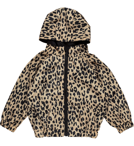 Huxbaby Leopard Reversible Rain Jacket