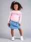 Rock Your Kid Light Pink Frill Knit Cardigan