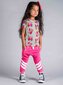 Rock Your Kid Pink Wash Stripe Track Pants