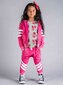 Rock Your Kid Pink Wash Stripe Track Pants