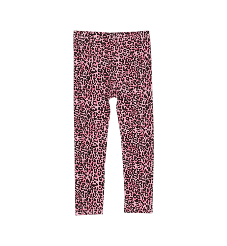 Rock Your Kid Pink Leopard Tights