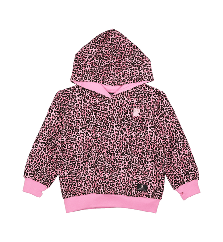Rock Your Kid Pink Leopard Hoodie