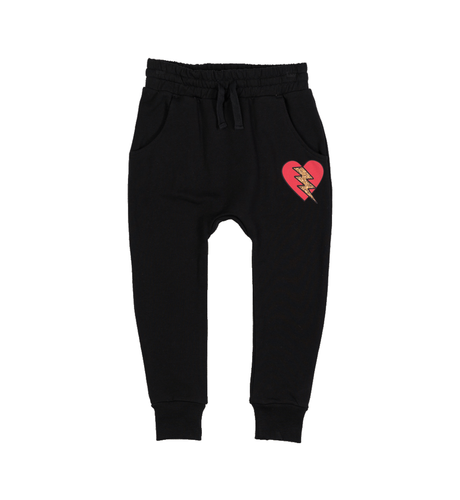 Rock Your Kid Electric Heart Track Pants