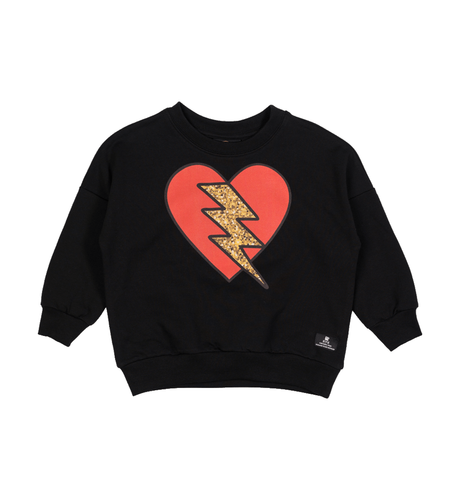 Rock Your Kid Electric Heart Sweatshirt