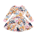 Rock Your Kid Bunny Bows Waisted Dress