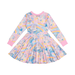 Rock Your Kid Rainbow Dreams Waisted Dress