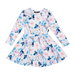 Rock Your Kid Floral Unicorn Waisted Dress