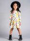 Rock Your Kid Pretty Peonies Waisted Dress