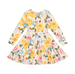 Rock Your Kid Pretty Peonies Waisted Dress