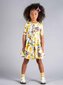 Rock Your Kid Yellow Pansy Waisted Dress