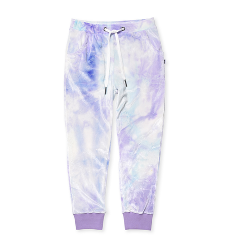 Minti Custom Velvet Trackies - Cobalt main image 0