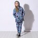 Minti Starry Furry Trackies - Cornflower