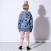 Minti Starry Furry Zip Up - Cornflower