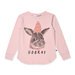 Minti Birthday Bunny Tee - Ballet Stripe