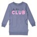 Minti Be Nice Club Furry Dress - Cornflower