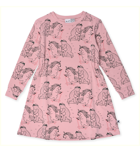 Minti Fast Friends Dress - Light Rose