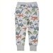 Minti Dino World Furry Trackies - Grey Marle