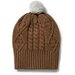 Wilson & Frenchy Knitted Cable Hat - Dijon