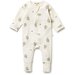 Wilson & Frenchy Organic Zipsuit With Feet - Busy Bees