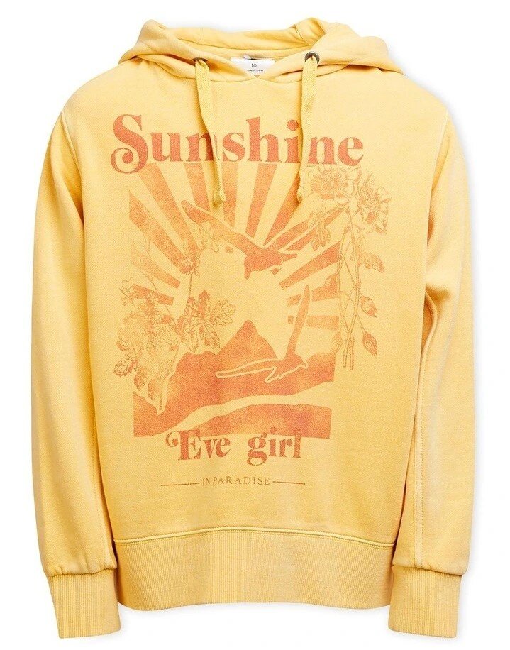 Eve Girl Sunshine Hoody Straw CLOTHINGGIRLGirls Crews, Sweats