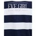 Eve Girl Stripe Crew - Navy