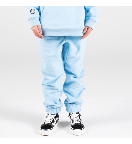 Good Goods Andy Carnival Embroidery Track Pants - Powder Blue