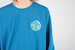 Good Goods L/S Ready Set Swell Print Tee - Ocean Blue