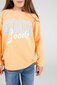Good Goods Issy Varsity Stack Print Tee - Peach