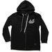 Hello Stranger Stranger Zip Hood - Black