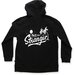 Hello Stranger Stranger Zip Hood - Black