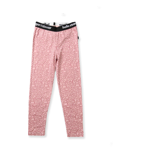 Hello Stranger Crush Legging - Wild Pink