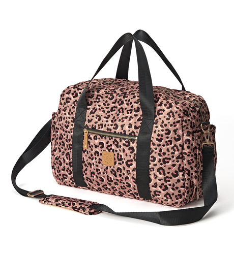Pretty Brave Stella Baby Bag - Blush Leopard