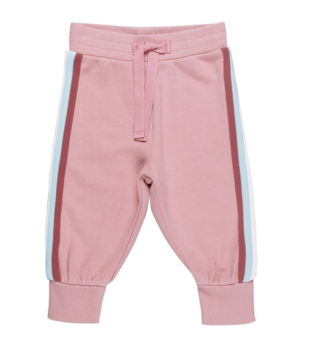 Huxbaby Dusty Rose Retro Track Pant