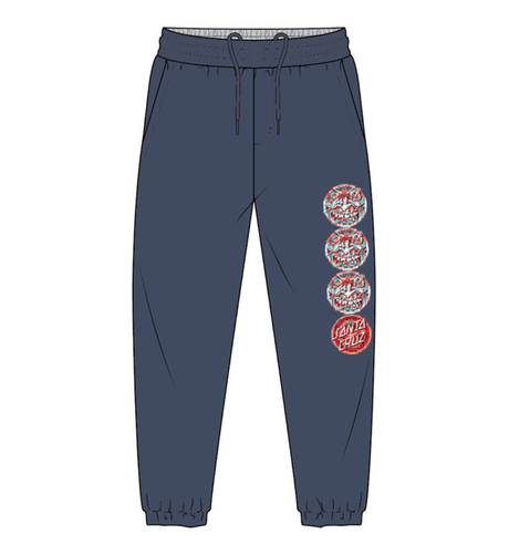 Santa Cruz Decoder Roskopp Track Pant - Dark Navy