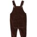 Milky Baby Chocolate Cord Overall