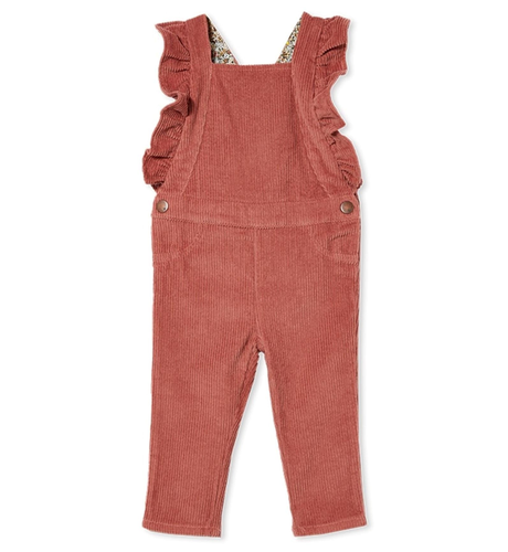 Milky Baby Blush Cord Overall