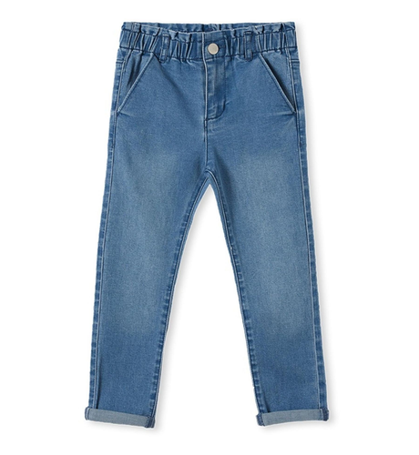 Milky Paperbag Denim Jeans