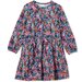 Milky Garden Dress - Midnight Blue