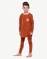 Band Of Boys Ochre Waffle Cotton Winter PJs