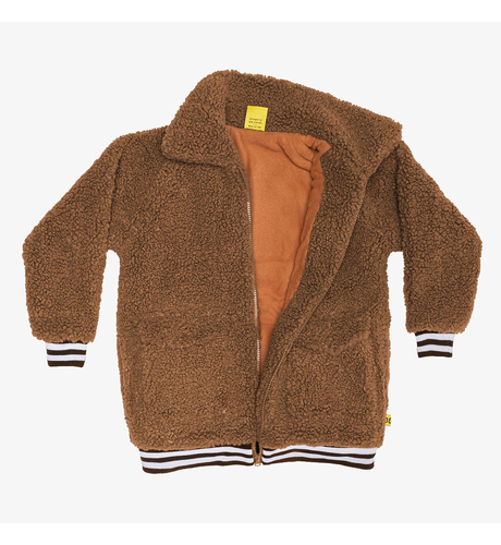 Band Of Boys Ochre Fluffy Jacket